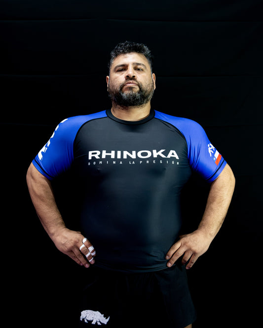 Rashguard Faixa · Cinturón Azul