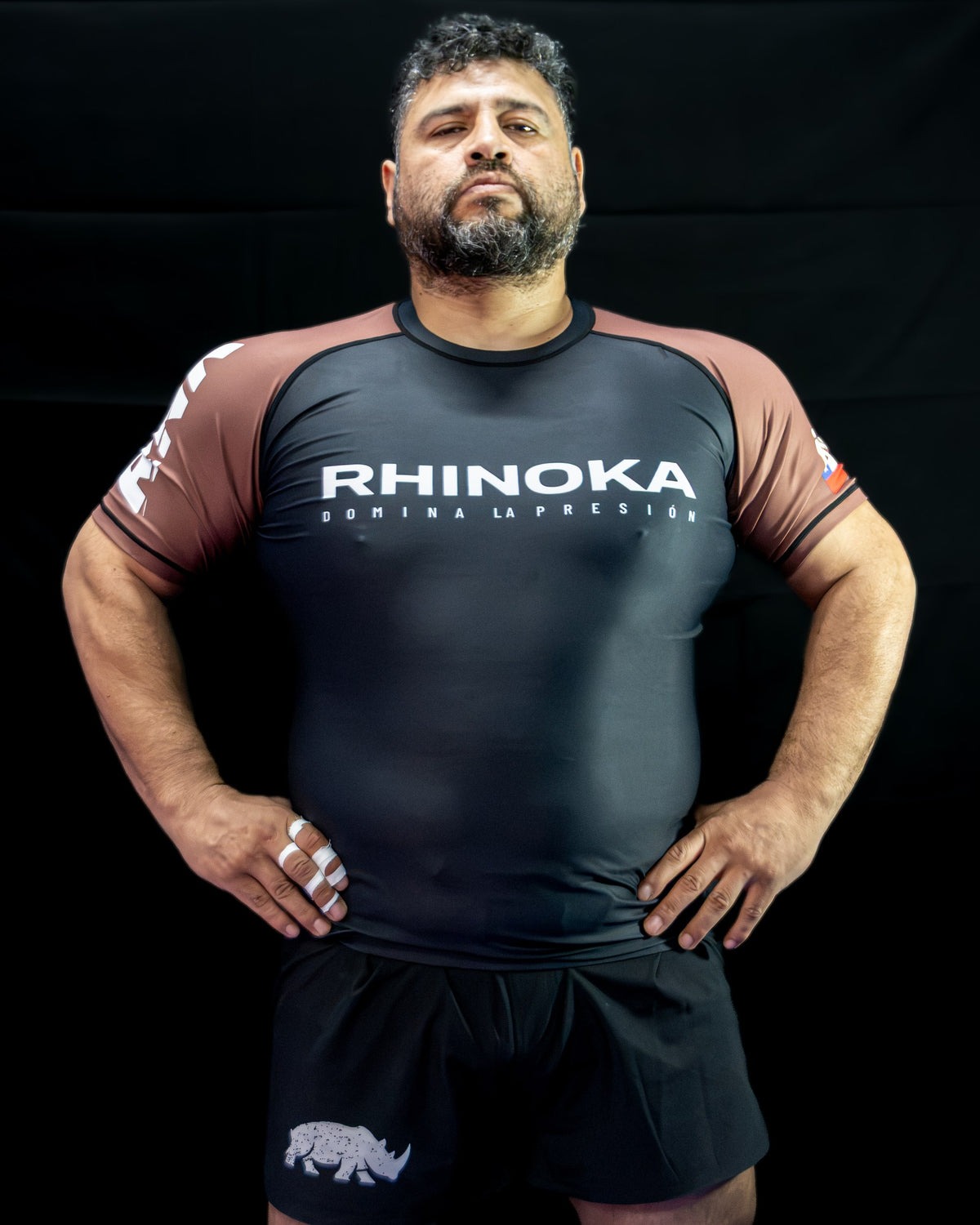 Rashguard Faixa · Cinturón Café