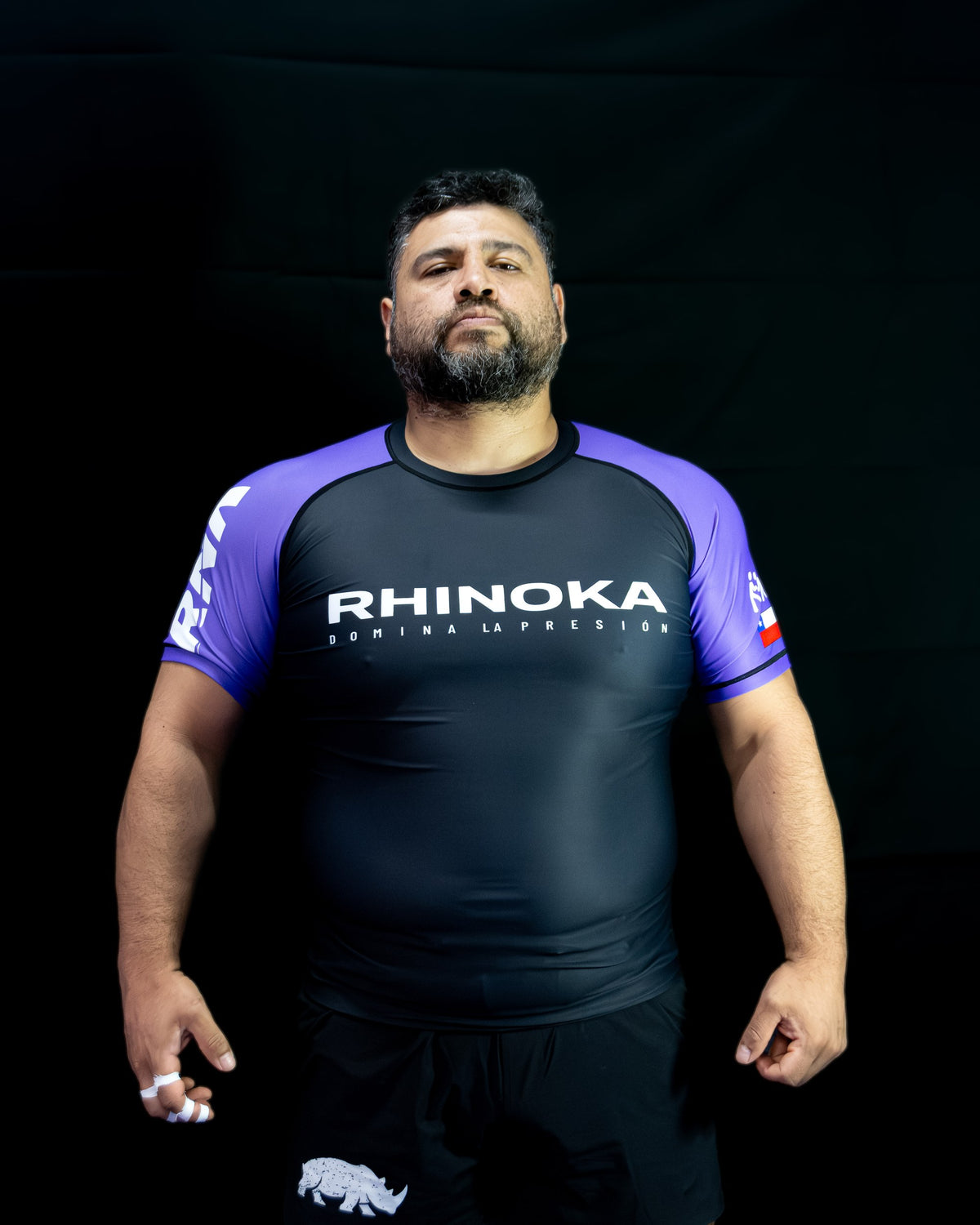 Rashguard Faixa · Cinturón Morado