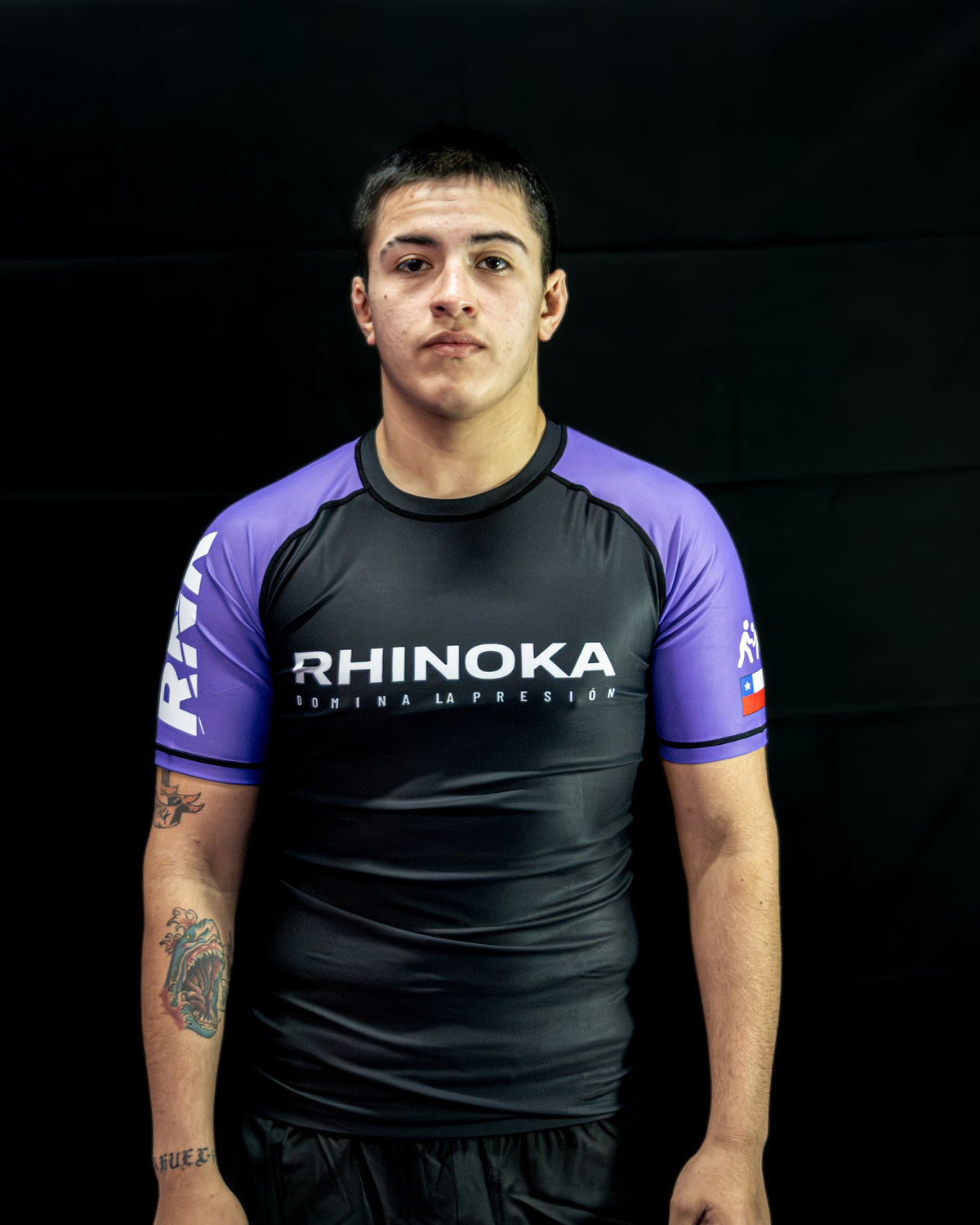Rashguard Faixa · Cinturón Morado