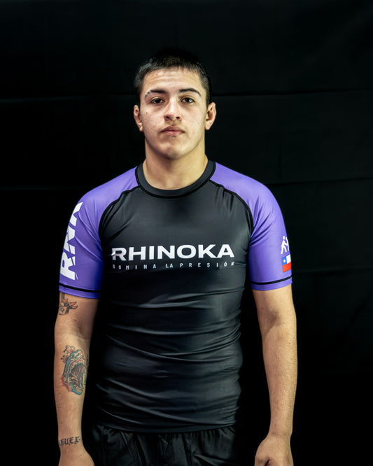Rashguard Faixa · Cinturón Morado